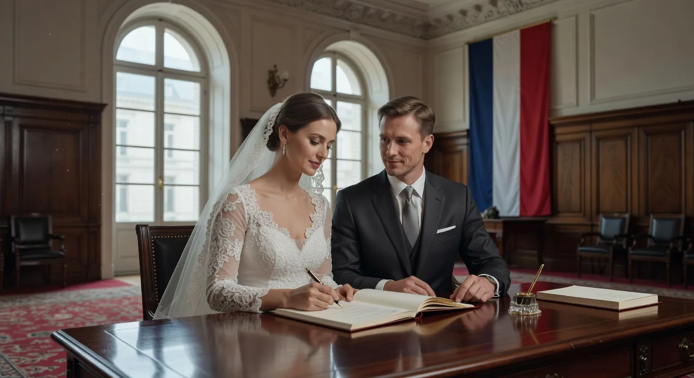 Signature des documents de mariage franco-russe en mairie — Témoignages de femmes russes mariées à des étrangers : 4 his