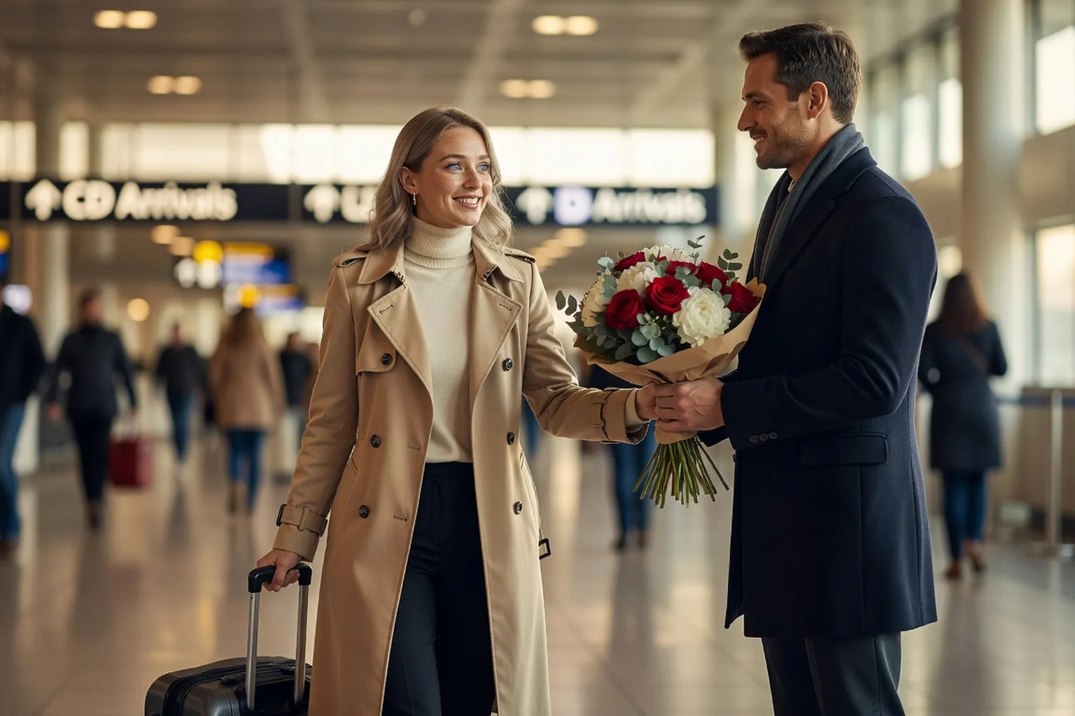 Fiancée russe arrivée aéroport Paris visa long séjour 2026
