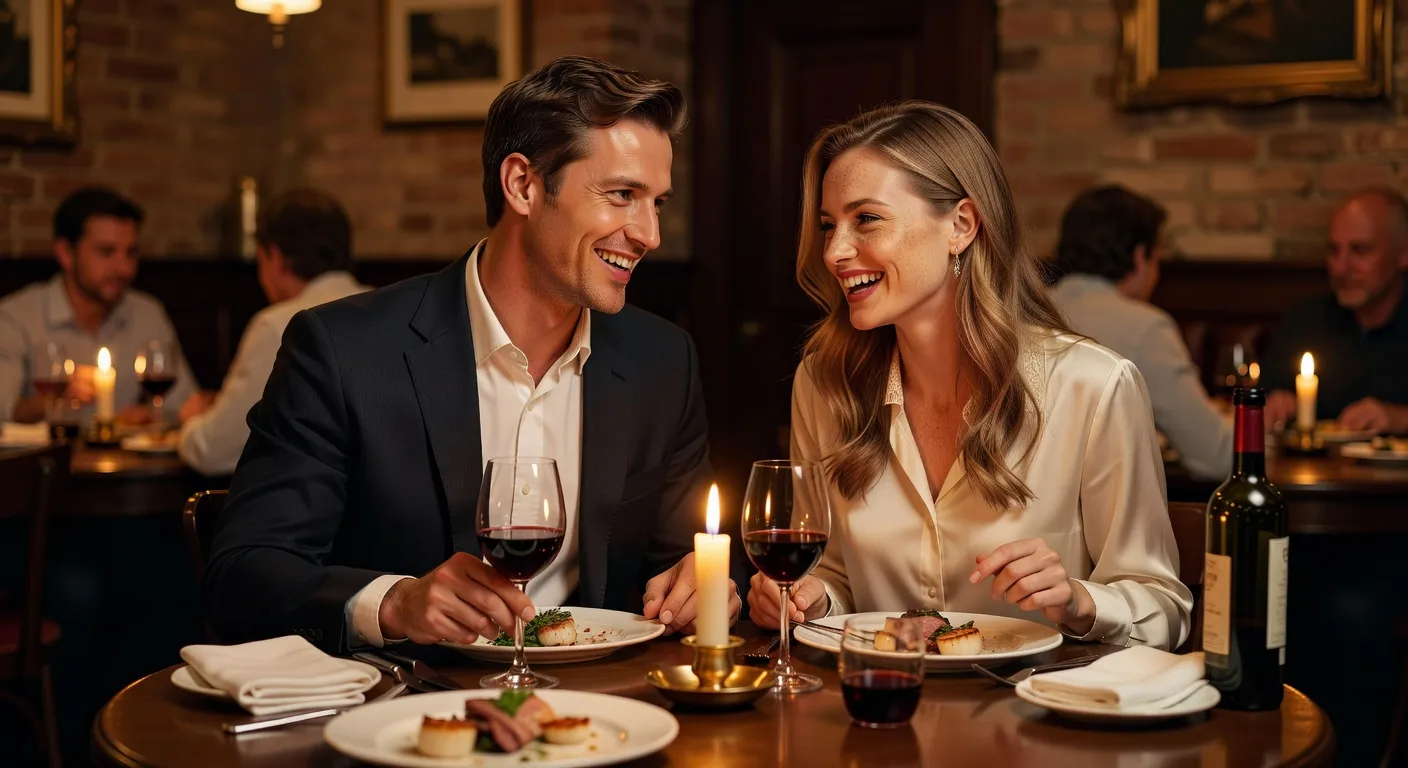 Premier rendez-vous au restaurant entre un Europeen et une femme slave — Sites de rencontre femme russe : comparatif des plateformes 