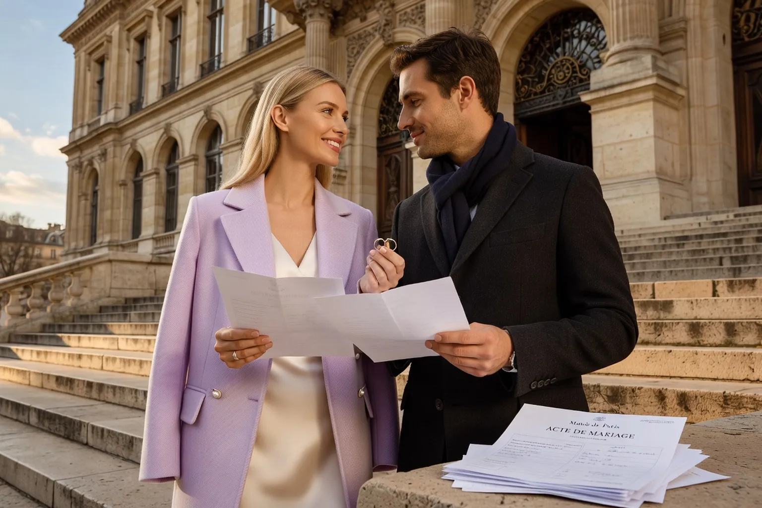 Fiancée russe arrivée en France procédures visa et mariage 2026