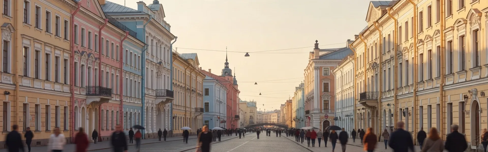 Saint-Petersbourg coucher de soleil