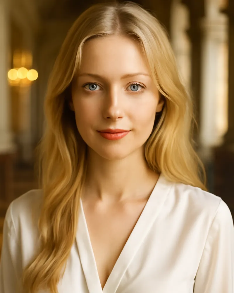 Portrait editorial Anastasia, Saint-Petersbourg