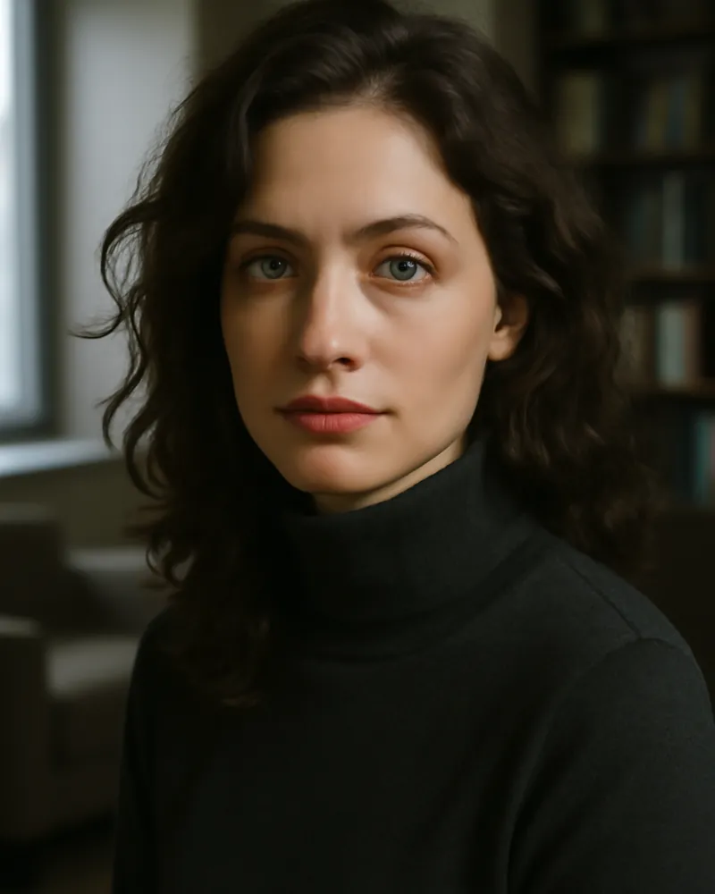Portrait editorial Elena, Moscou